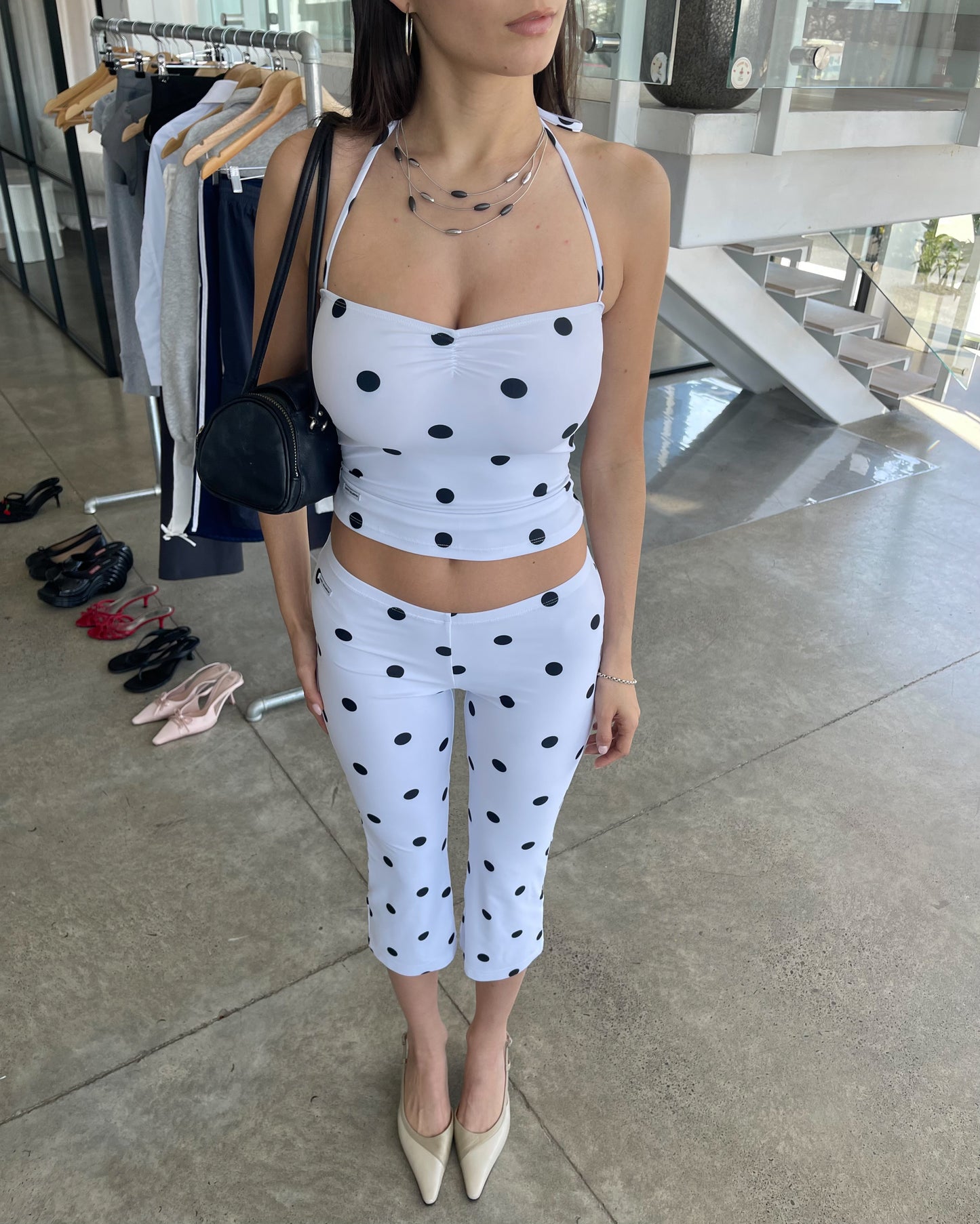 Halter Top | Polka Dot