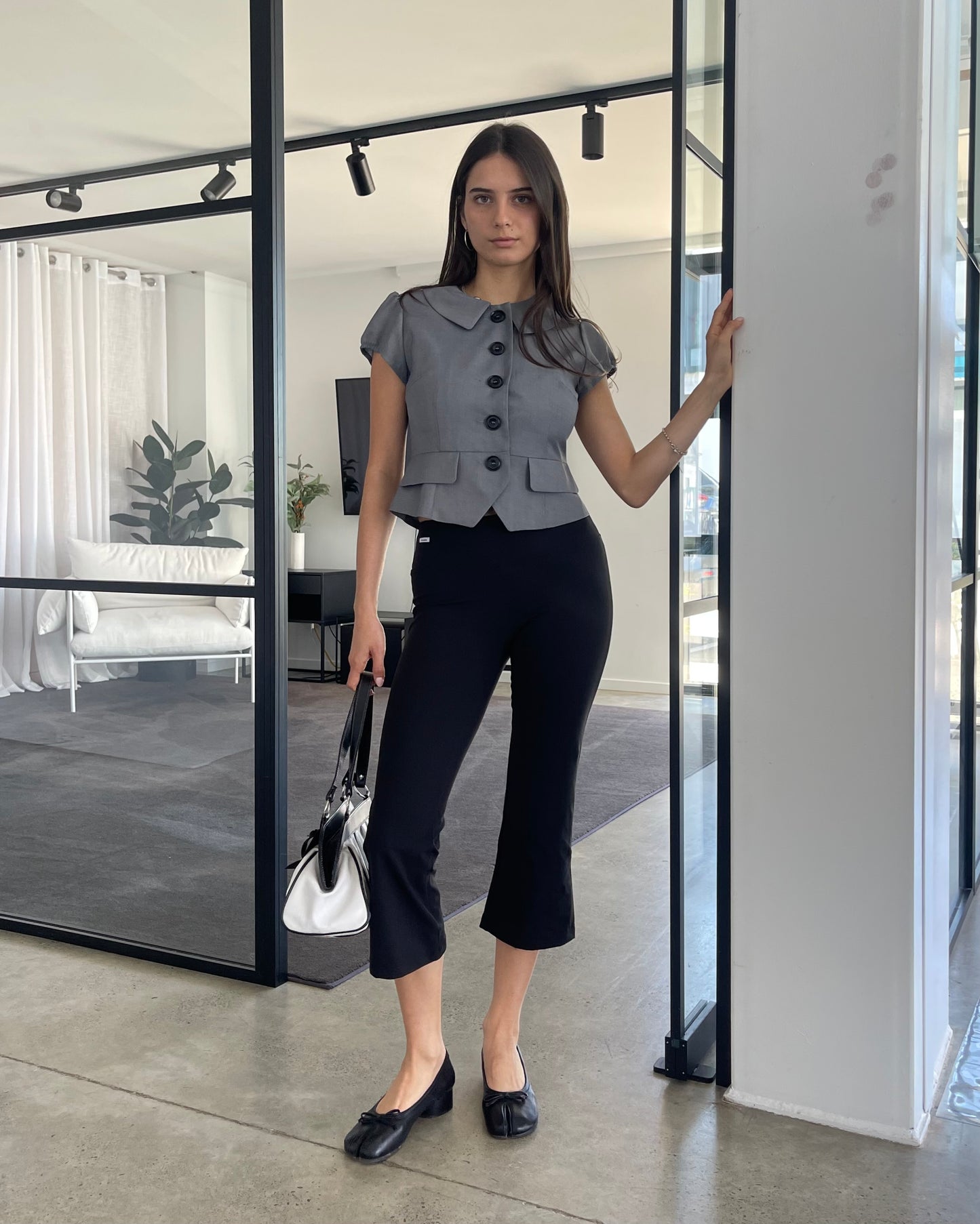 Tailored Spring Jacket | Cobble Grey