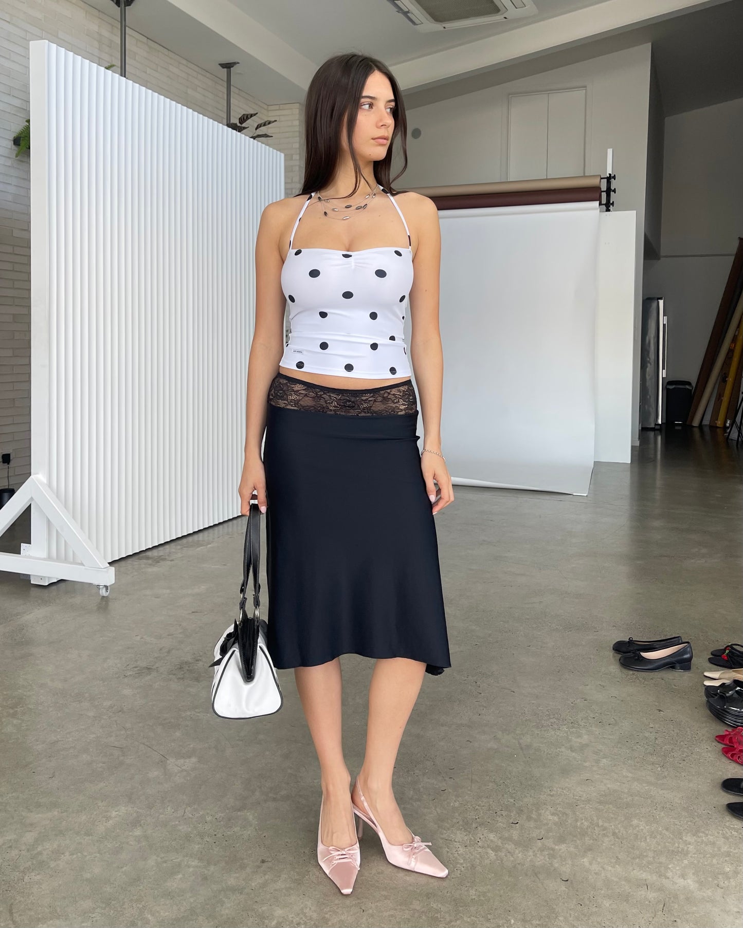 Halter Top | Polka Dot