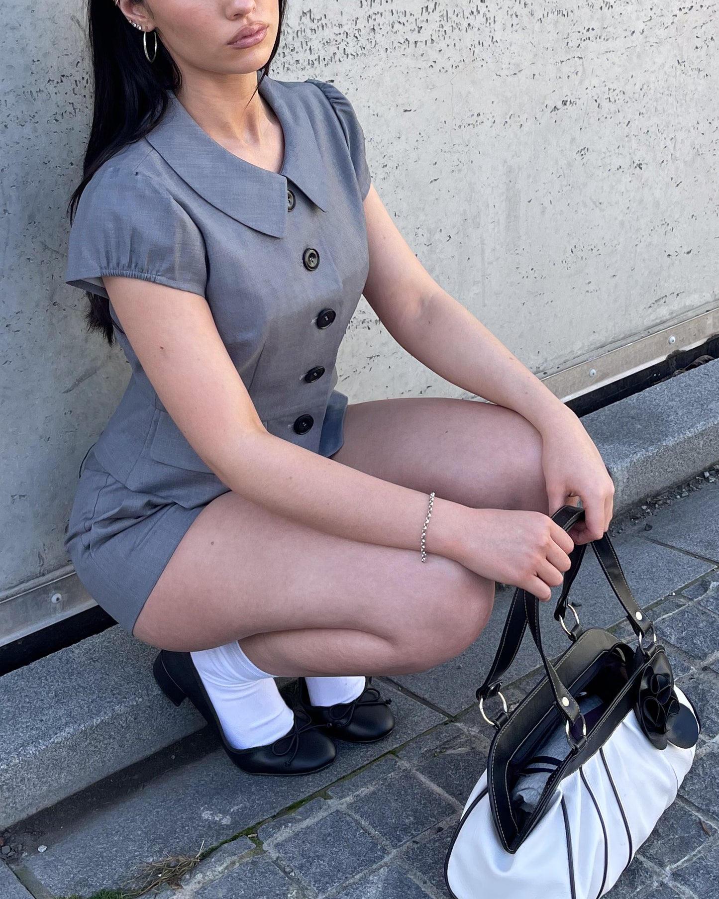 Tailored Spring Jacket | Cobble Grey