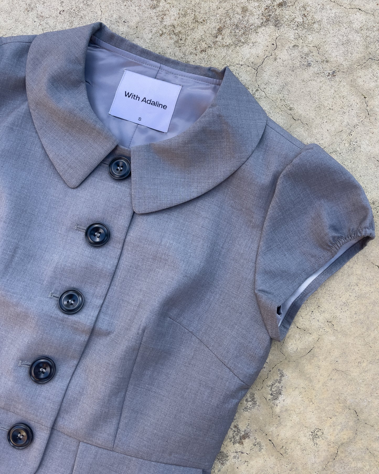 Tailored Spring Jacket | Cobble Grey
