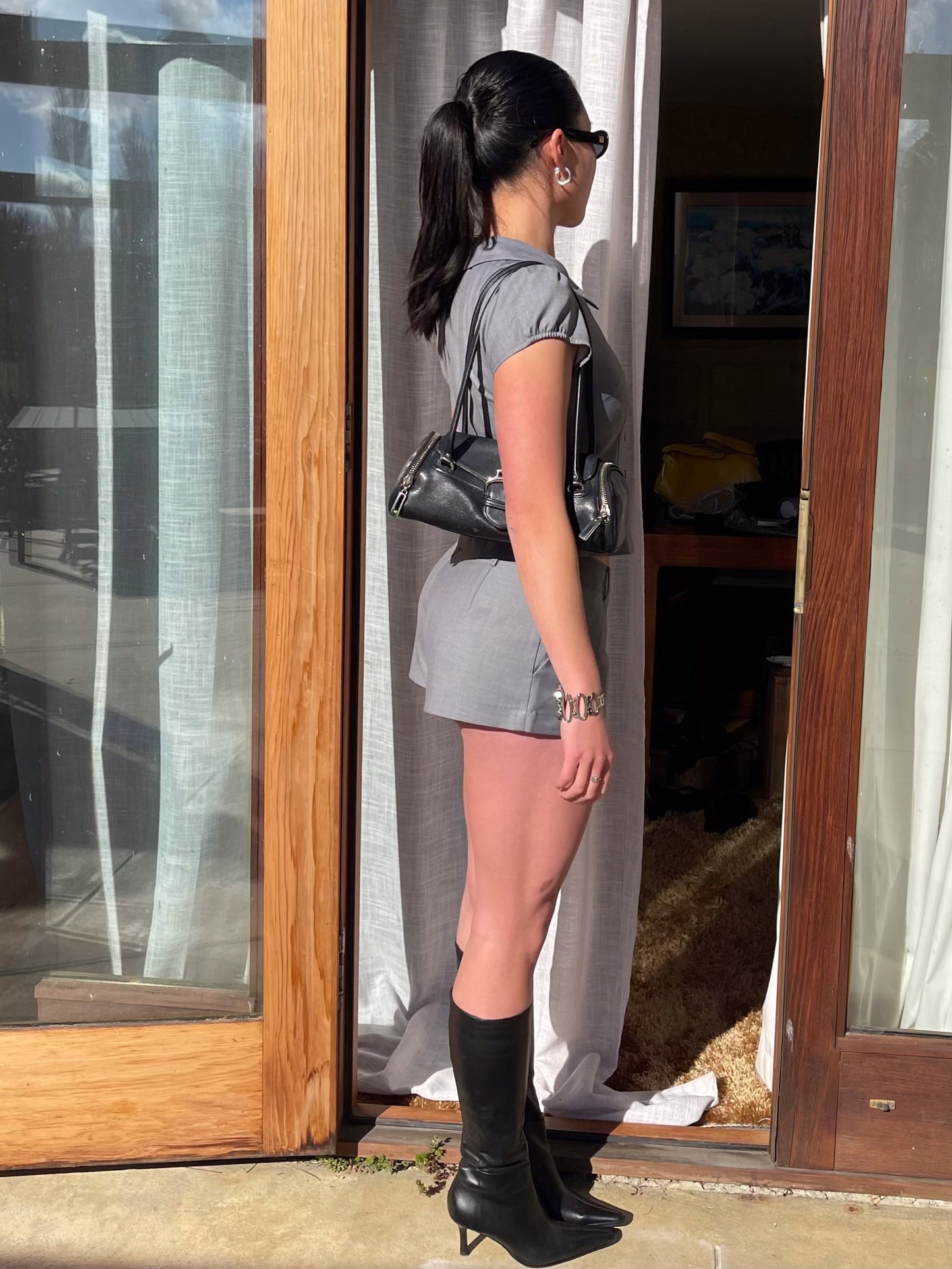 Tailored Spring Jacket | Cobble Grey