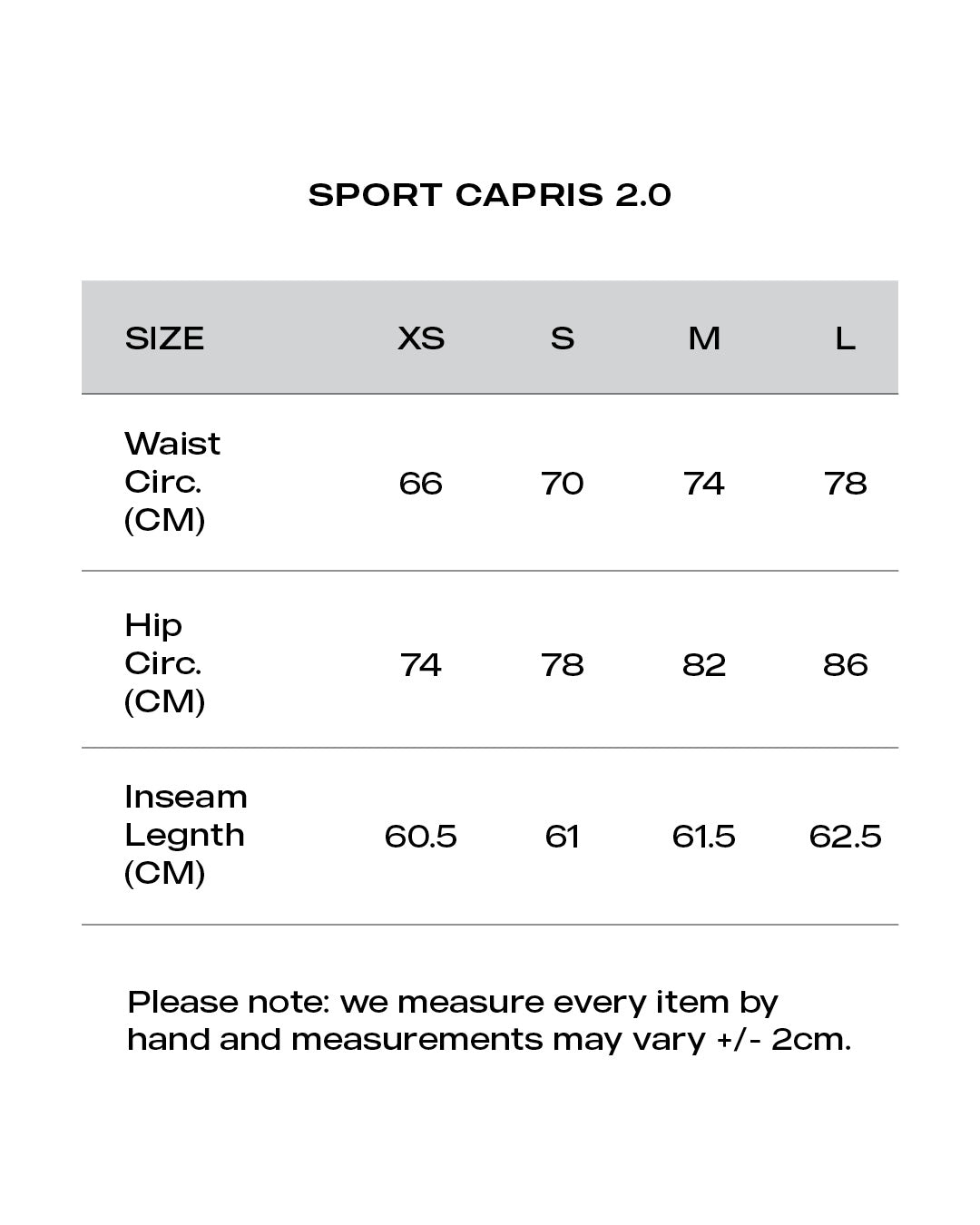 Sport Capris 2.0 | Graphite