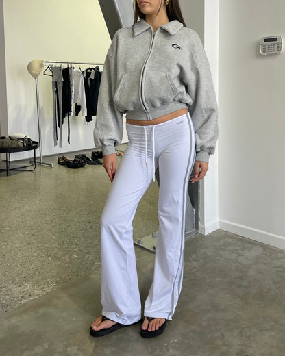 Puff Bomber | Heather Grey