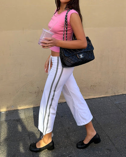 Sport Capris | White