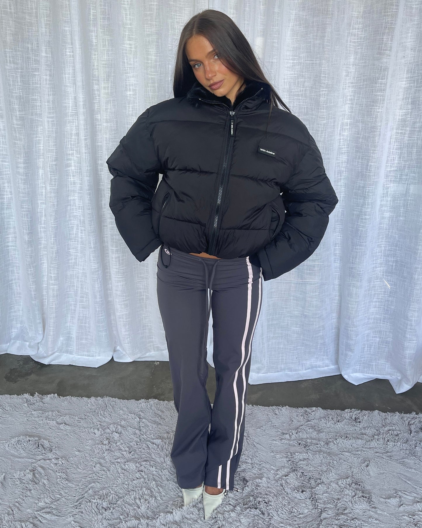 Fur Collar Puffer | Black (*PRE-ORDER Dispatching early-August)
