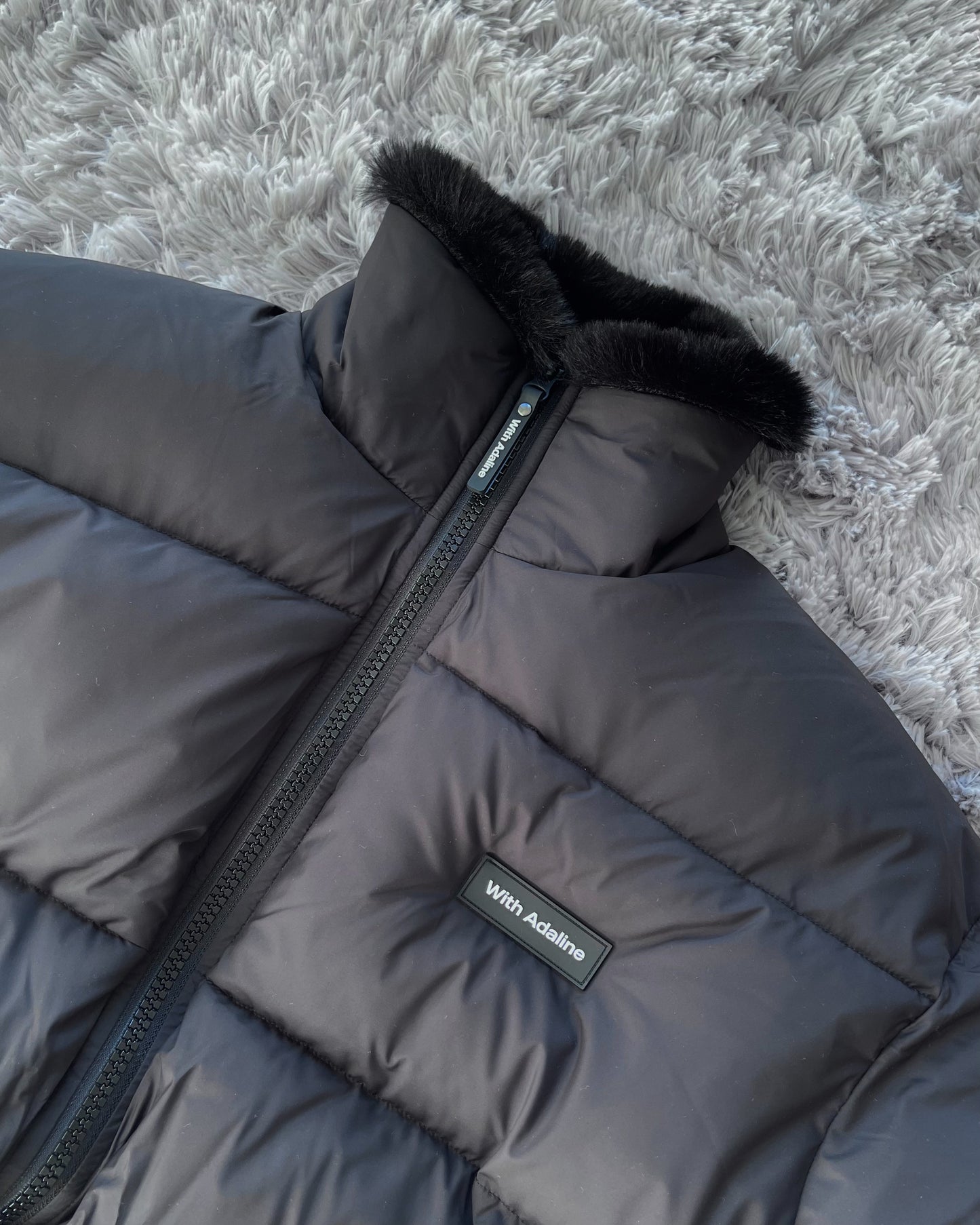 Fur Collar Puffer | Black (*PRE-ORDER Dispatching early-August)