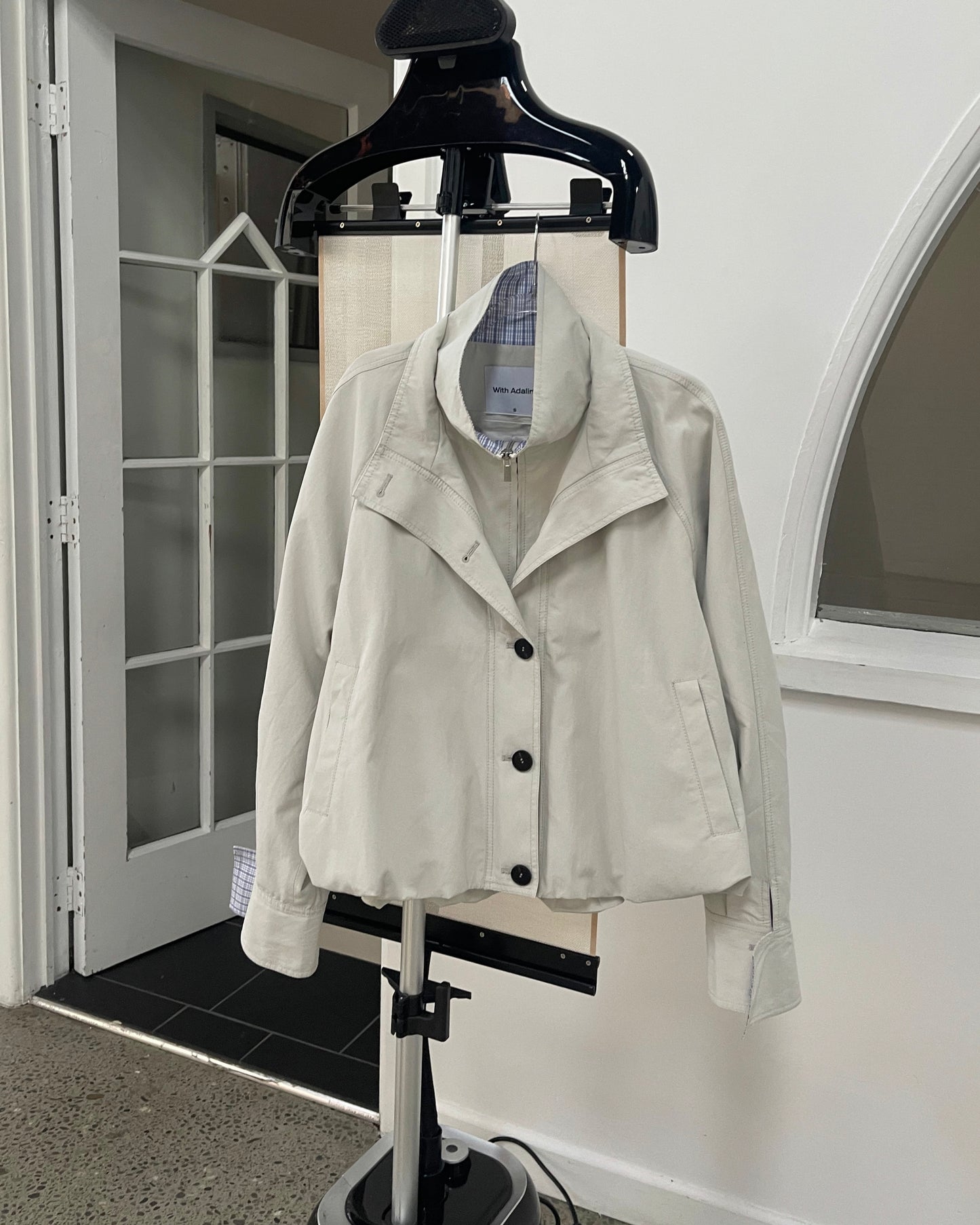 Bubble Trench Jacket | Beige (*PRE-ORDER Dispatching early-August)