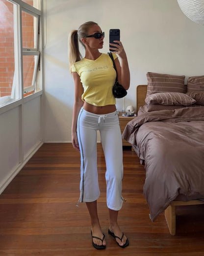 Sport Capris | White