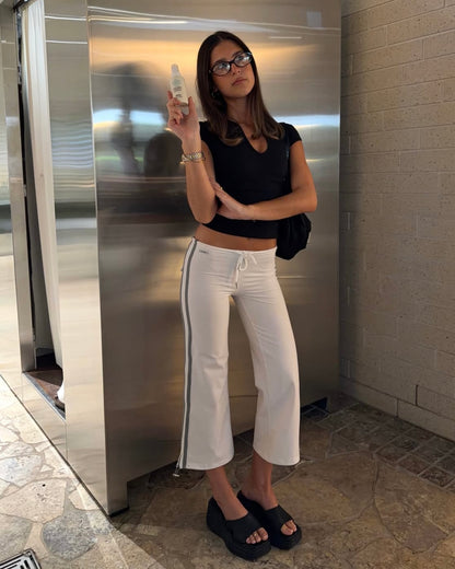 Sport Capris | White