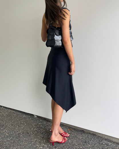 Asymmetric Midi Dress