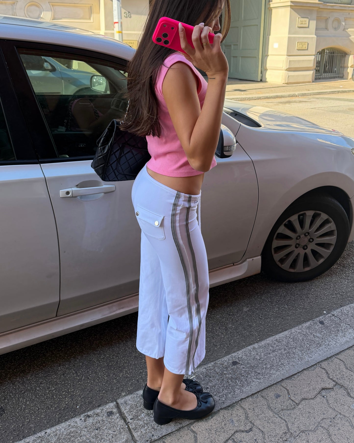 Sport Capris | White