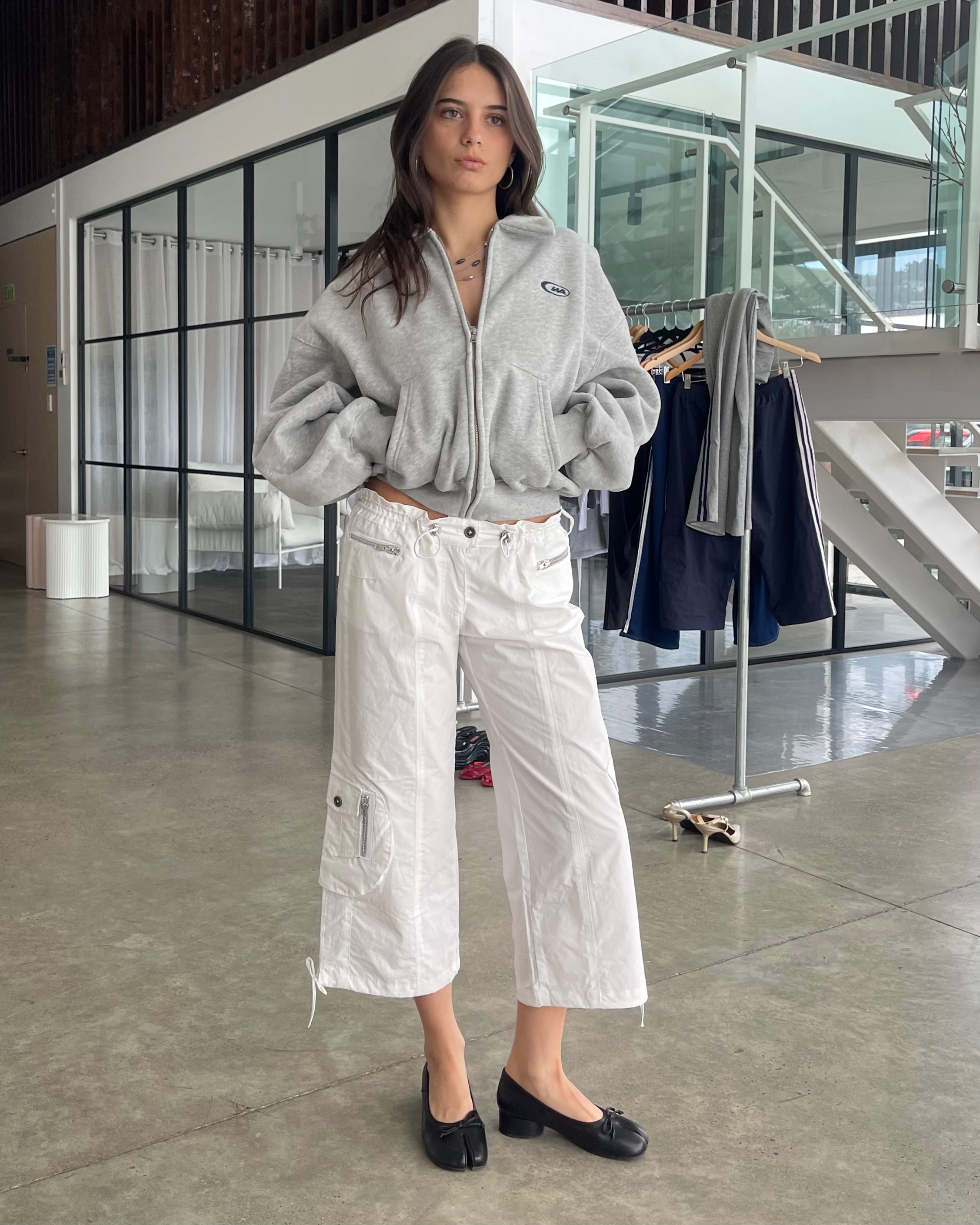Cargo Capris | Ivory (*PRE-ORDER Dispatching mid-late August