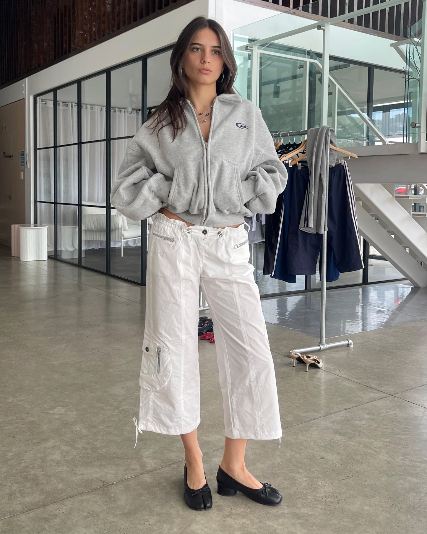 Cargo Capris | Ivory (*PRE-ORDER Dispatching late-February)