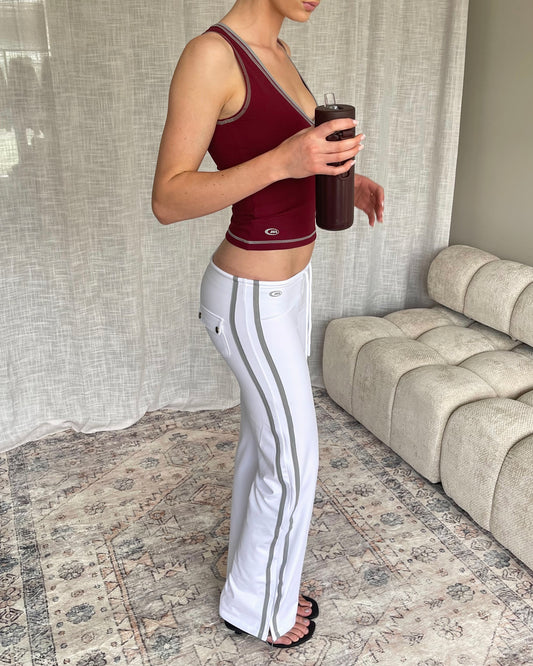 Everyday Trackpant | White