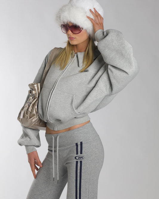 Puff Bomber | Heather Grey (Dispatching mid-July)