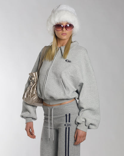 Puff Bomber | Heather Grey (Dispatching mid-July)