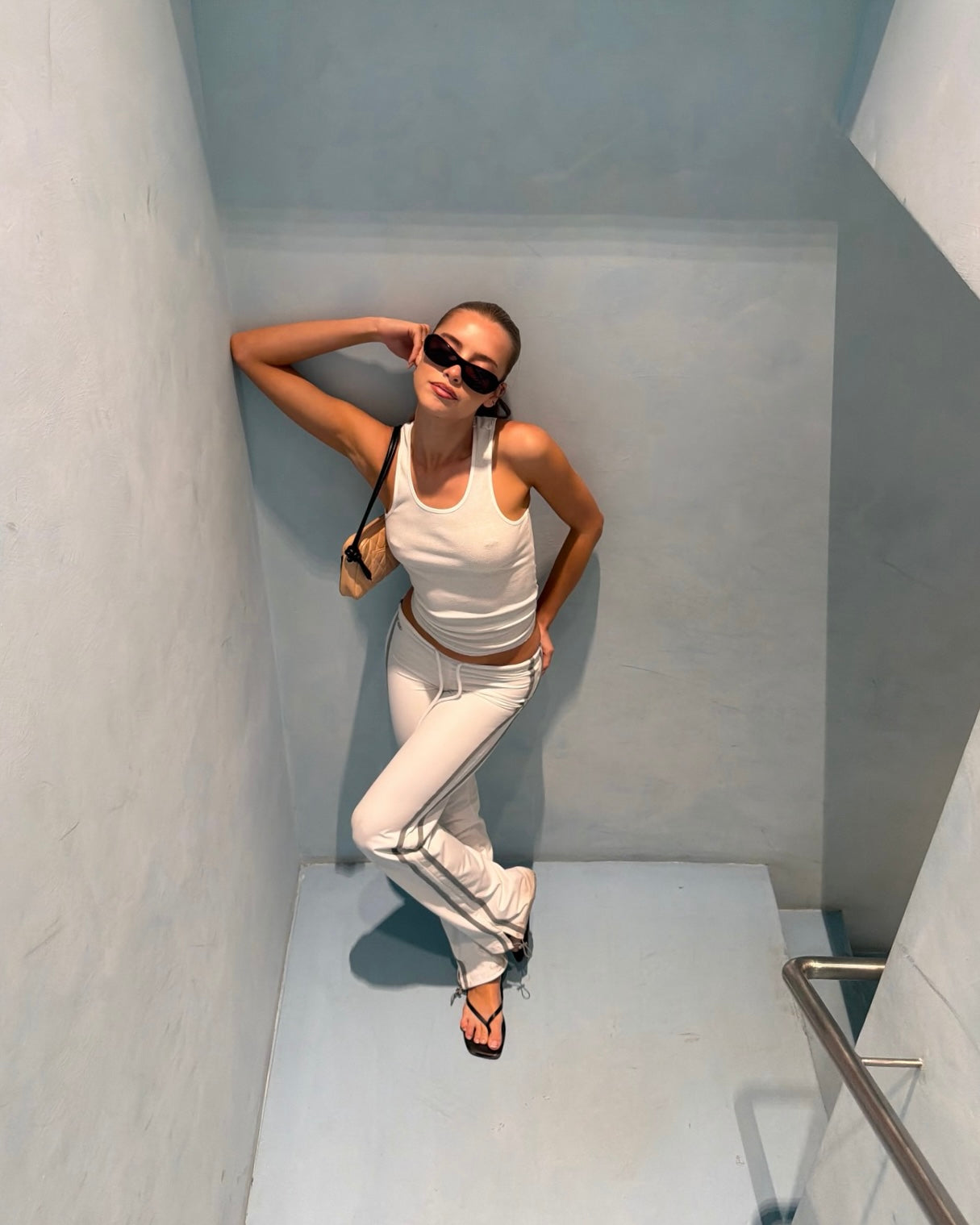 Everyday Trackpant | White