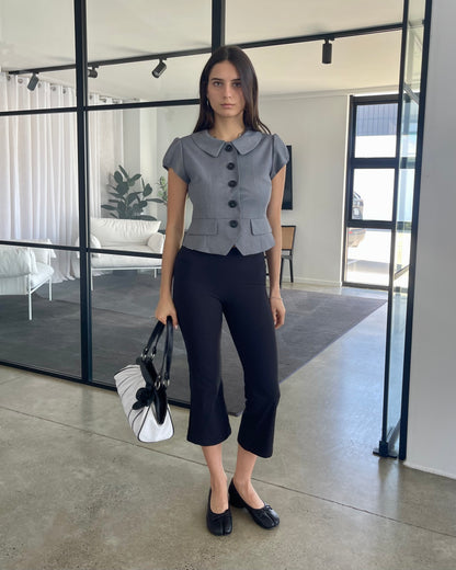 Tailored Spring Jacket | Cobble Grey