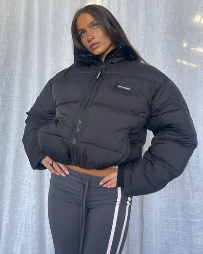 Fur Collar Puffer | Black (*PRE-ORDER Dispatching early-August)