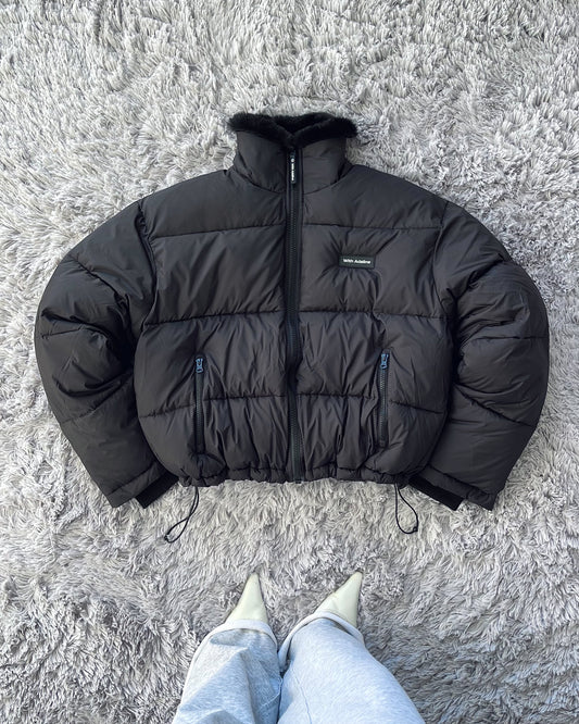 Fur Collar Puffer | Black (*PRE-ORDER Dispatching early-August)