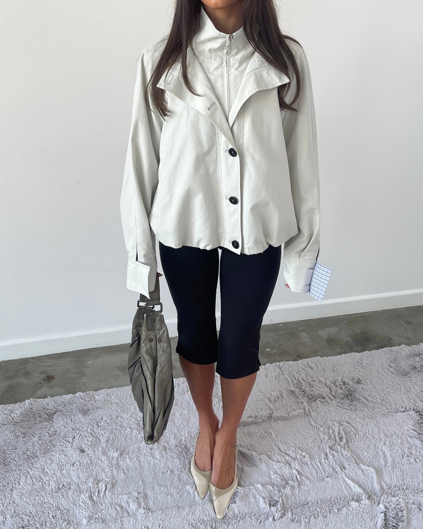 Bubble Trench Jacket | Beige (*PRE-ORDER Dispatching early-August)