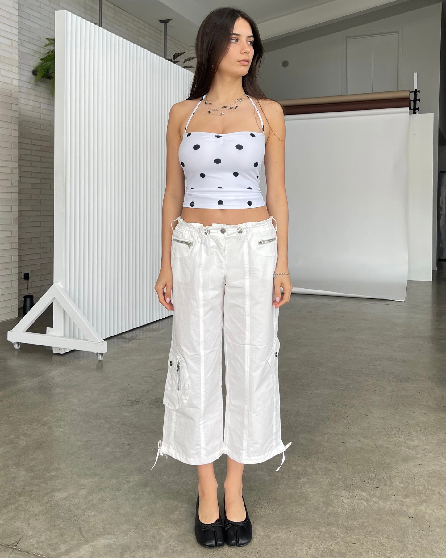 Cargo Capris | Ivory (*PRE-ORDER Dispatching late-February)