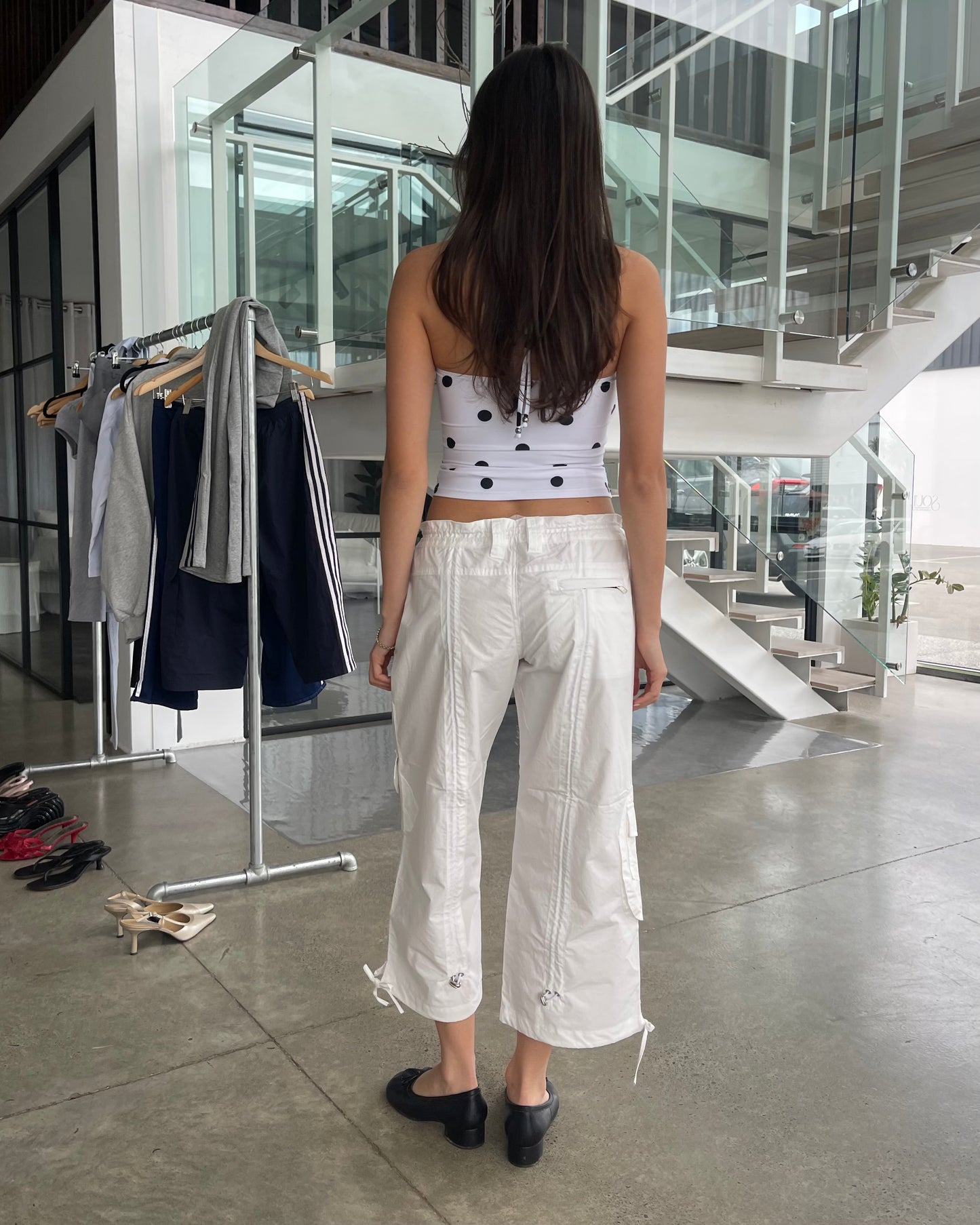 Cargo Capris | Ivory (*PRE-ORDER Dispatching late-February)