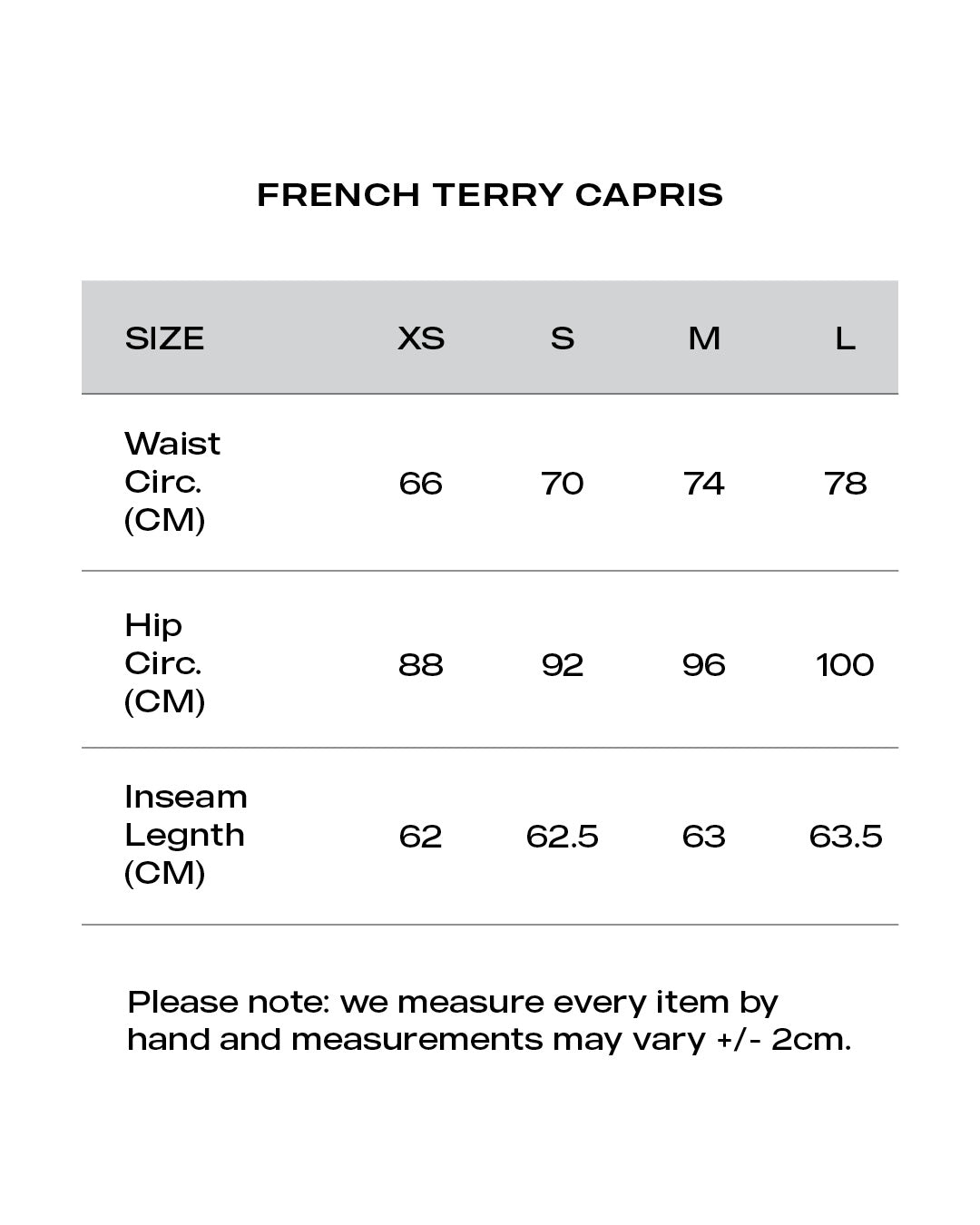 French Terry Capris | Hot Pink (*PRE-ORDER Dispatching late-November)