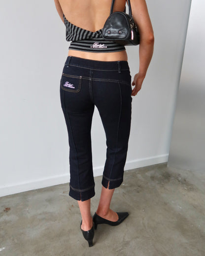 Muse Me Kick Capri Jean | Raw Dawg