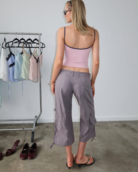 Cargo Capris | Taupe Grey (Dispatching early-November)