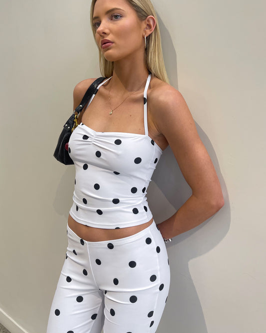 Halter Top | Polka Dot (Dispatching early September)
