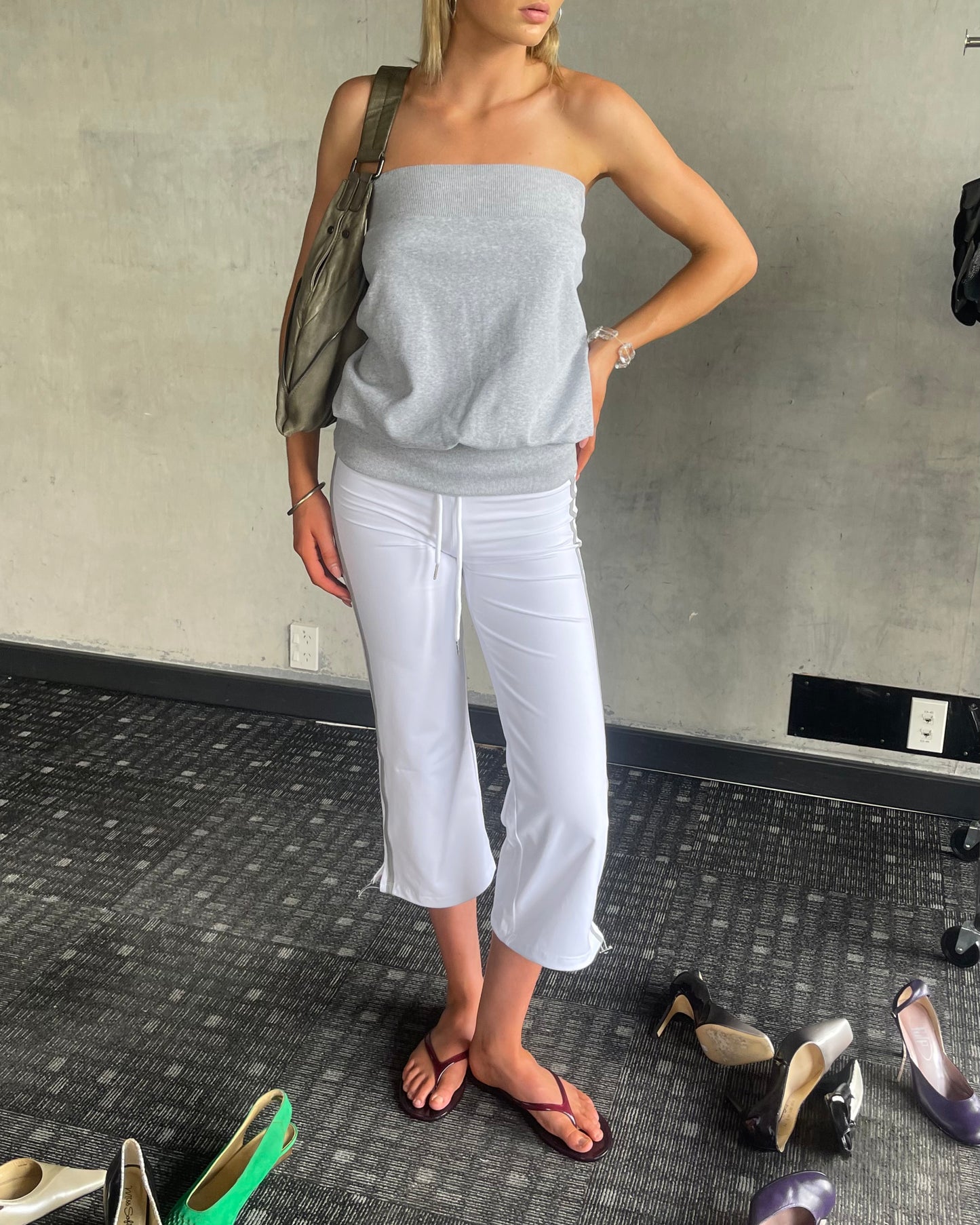 Tube Top | Grey Marl