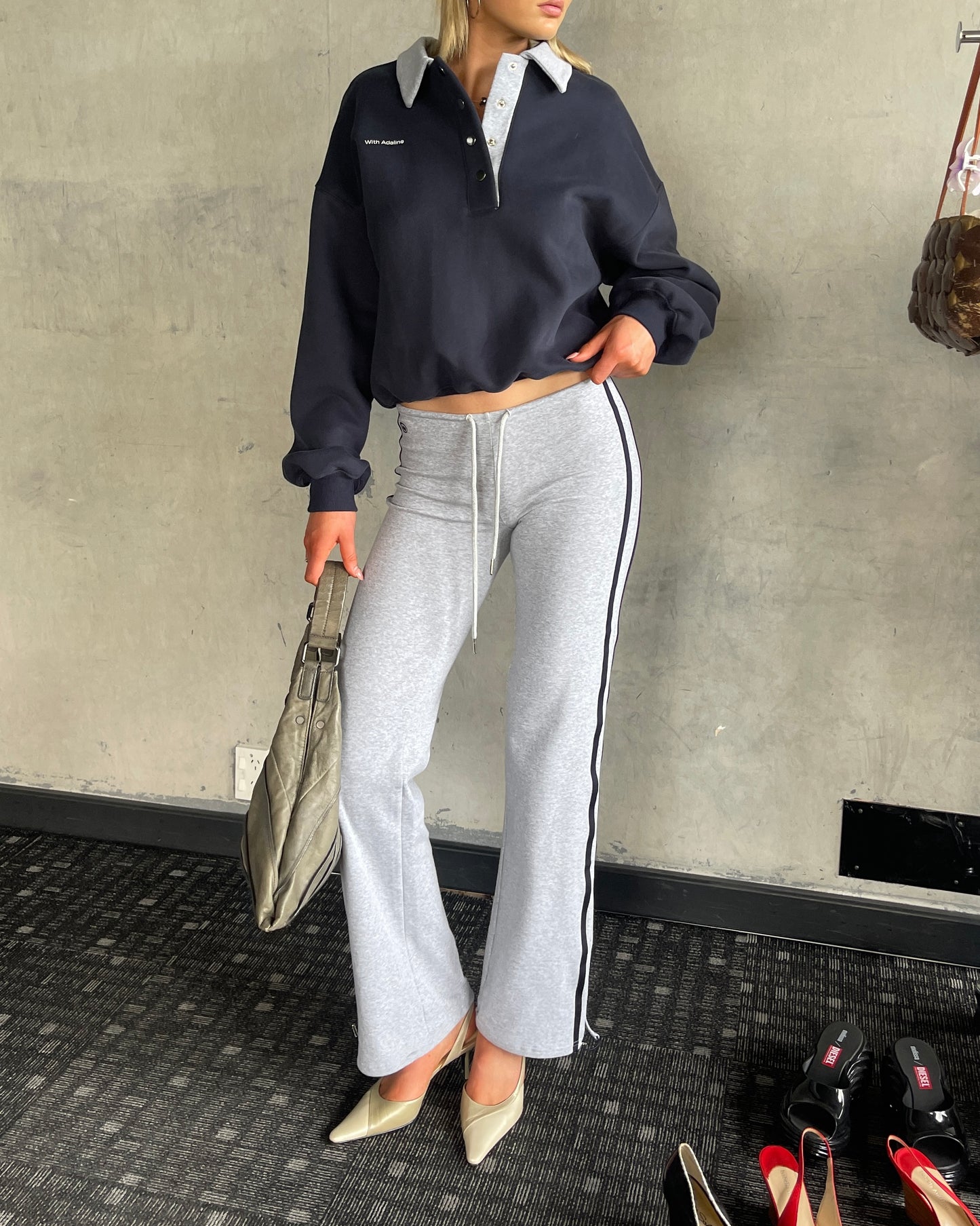 Everyday Trackpant | Grey Marl