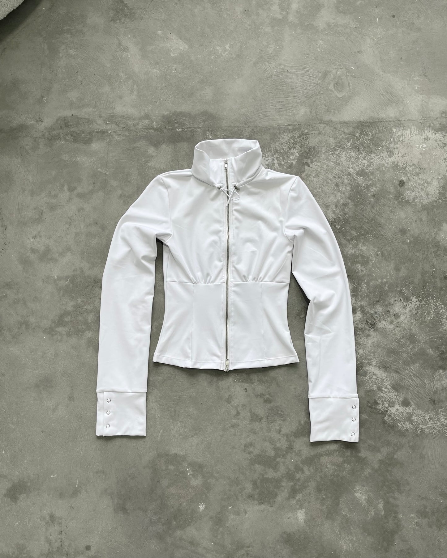 Fitted Sport Jacket | White