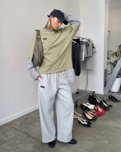 Oversized Layered T-Shirt | Limencello