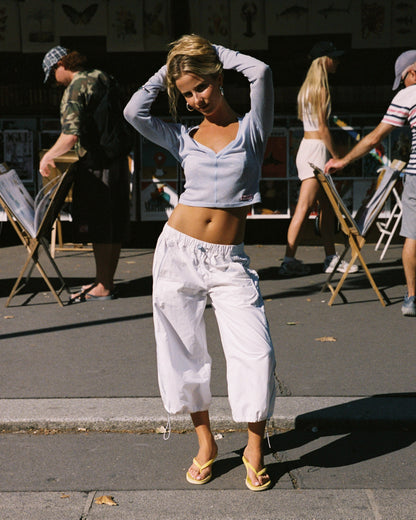Off Duty Capri | Off White