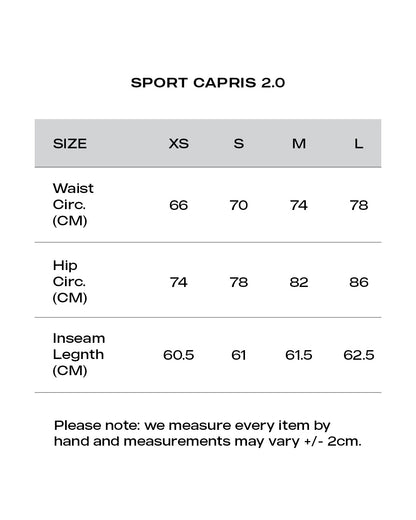 Sport Capris 2.0 | Graphite